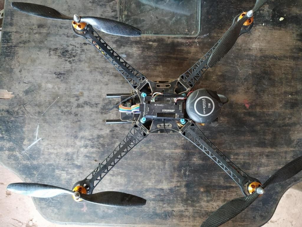 Kit drone S500 con apm 2.8 gps, control fsi6