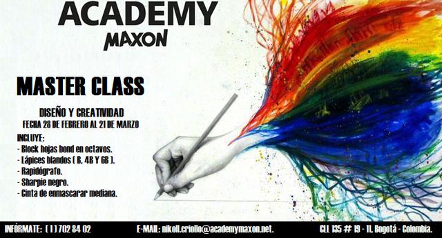 Master Class Diseño Y Creatividad Academy Maxon