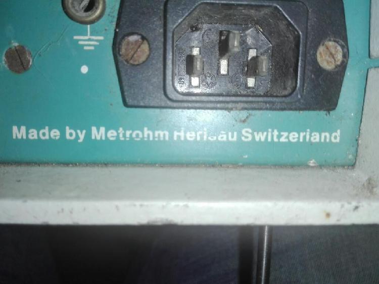 Medidor Electroquímico Metrohm