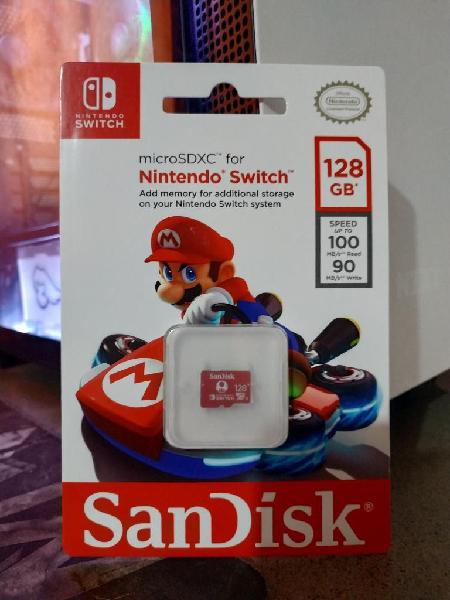 Memoria Microsd para Nintendo Switch 128