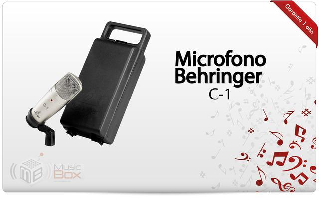 Micrófono Condensador Begringer C1-NUEVO-MusicBoxColombia