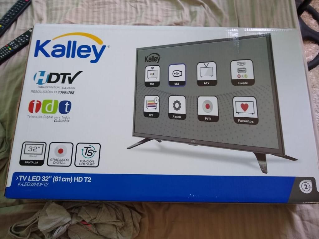 NO es smart es LED TV kalley nuevo sin uso cerrado y sellado