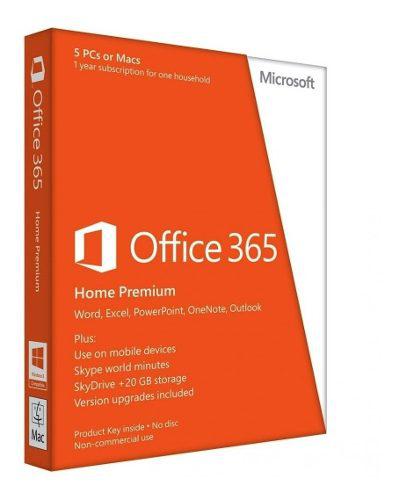 Office 365 Hogar Premium 5 Pc, Mac, Tablet, Cel Envio Rapido