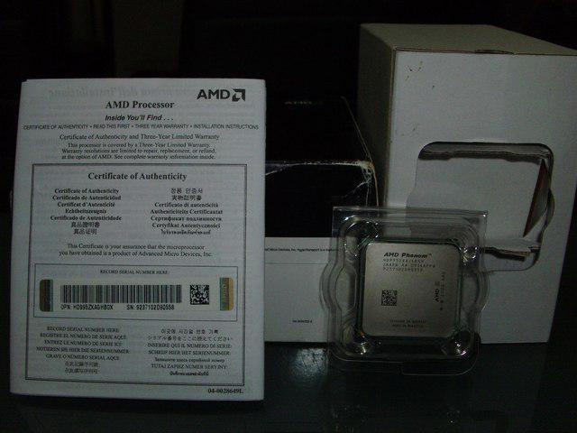 Procesador AMD Phenom X4 9950 2.6GHz Vendo en Cali.