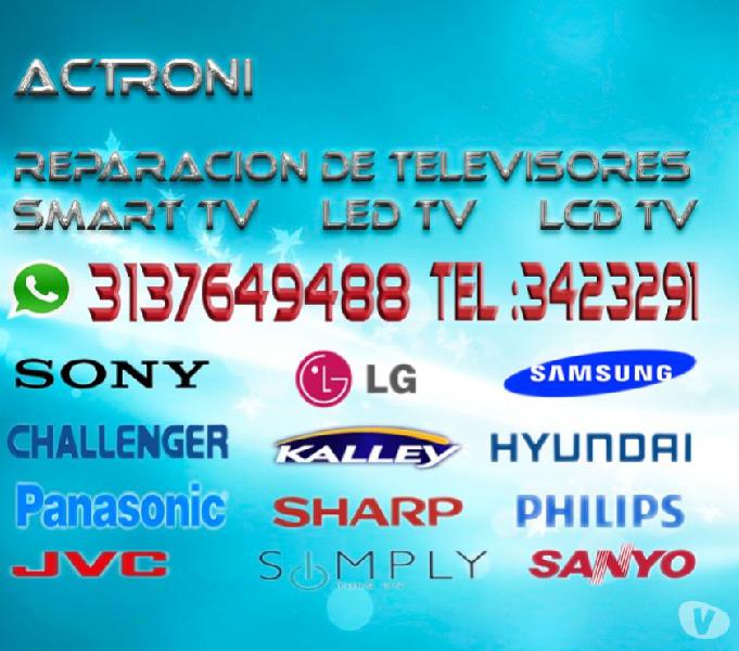 REPARACION DE TELEVISORES LED LCD