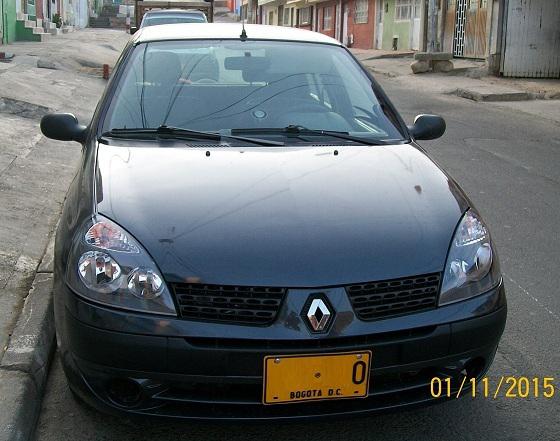 Renault Clio Autentique, modelo 2008, motor 1600 cc, FE,