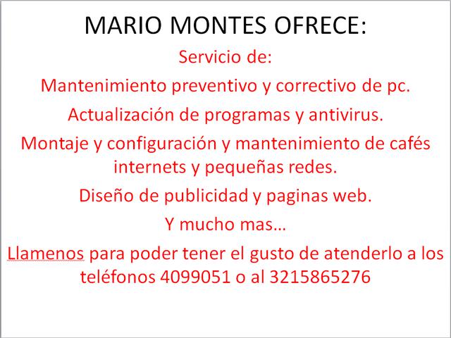 Servicio de mantenimiento en Bogotá.