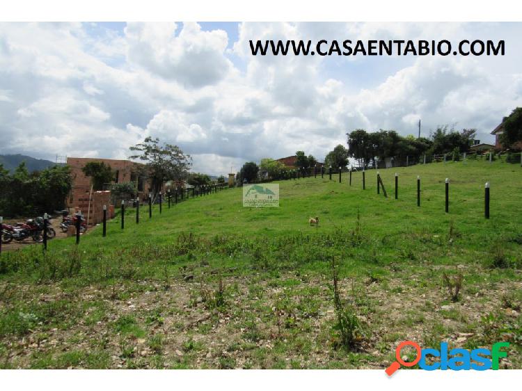 Vendo Lote 1.000mts en Tabio Vereda Juaica