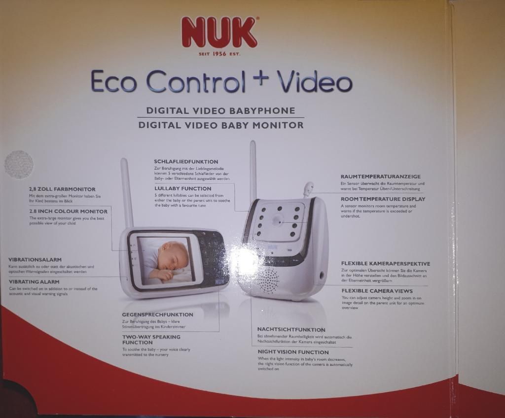 Video Baby Eco Control Nuk Monitor Bebe