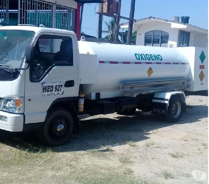 camión tanquero criogénico para oxigeno liquido medicinal