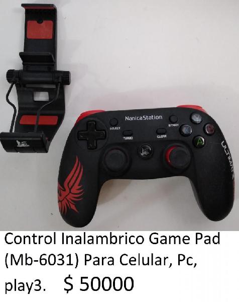 control inhalambrico Gamepad