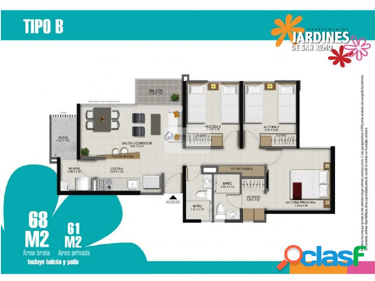 venta Apartamento Sabaneta