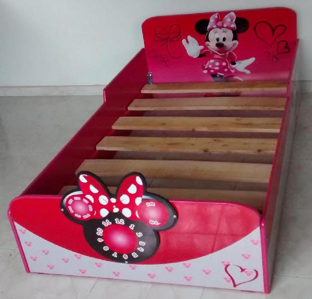 CAMA INFANTIL MINNIE MOUSE 90X180