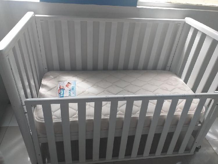 Cama Cuna en Madera con Dos Niveles