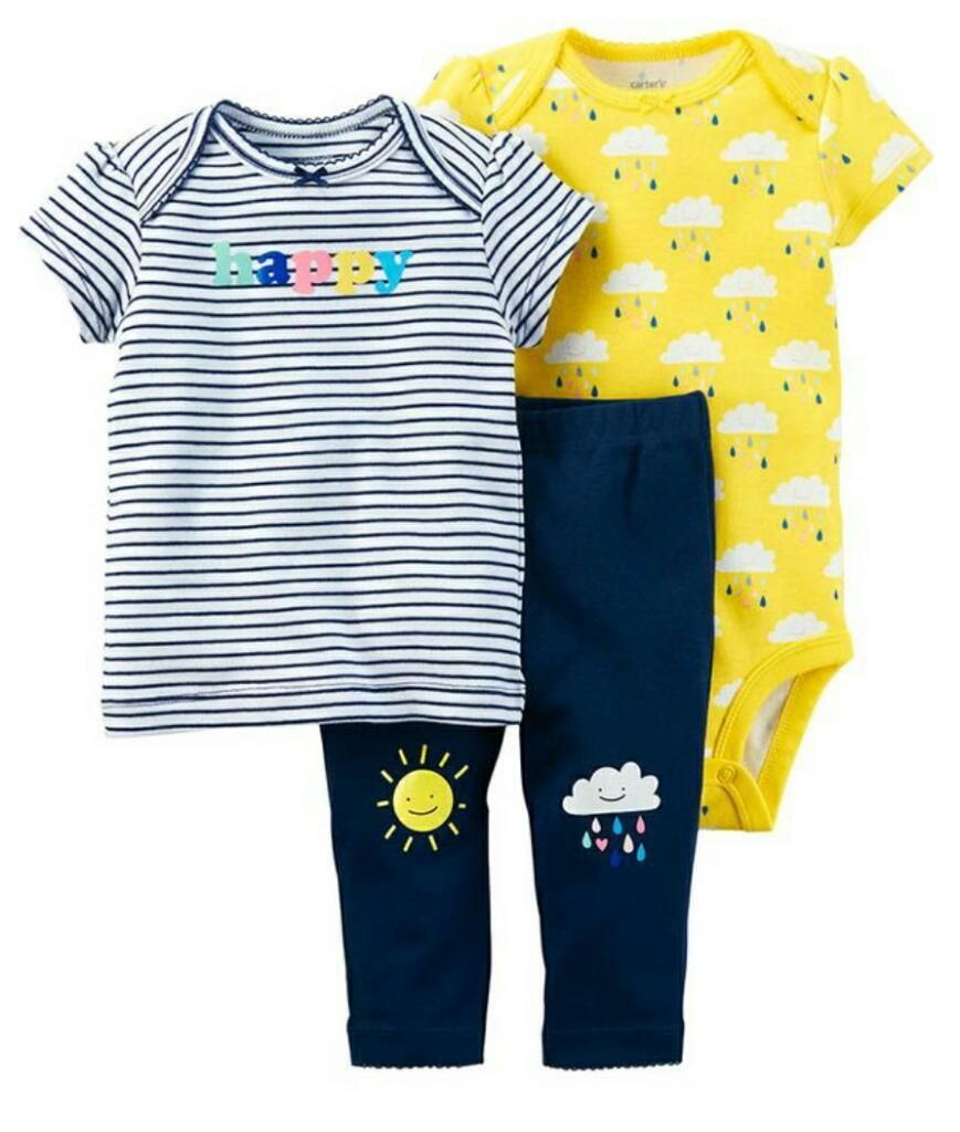 Trio Carter's Nuevo Talla 3 Meses