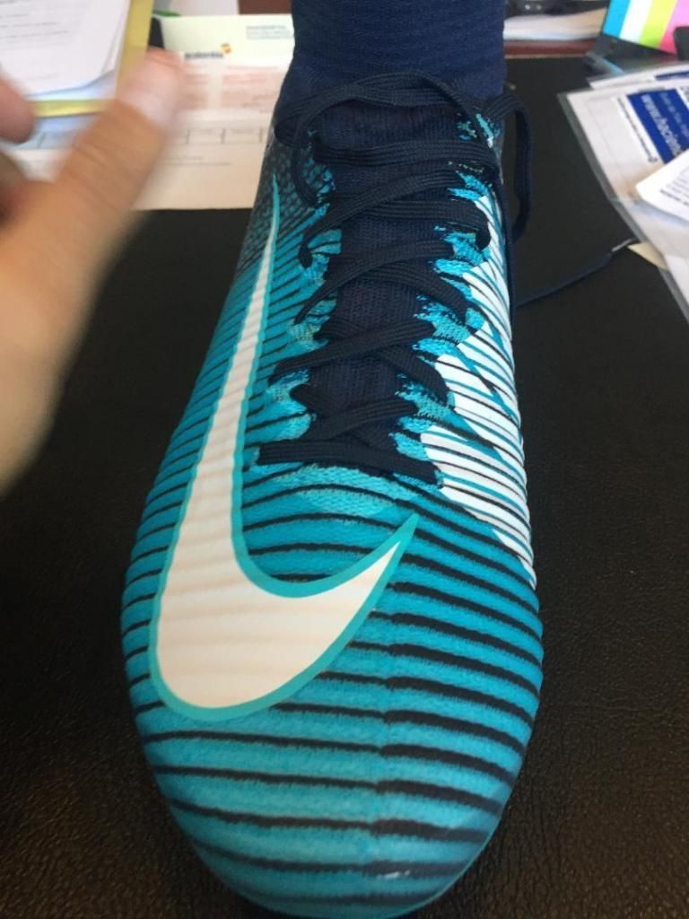 GUAYOS DE FOOTBALL, NIKE MERCURIAL TALLA 11 USA Nuevos