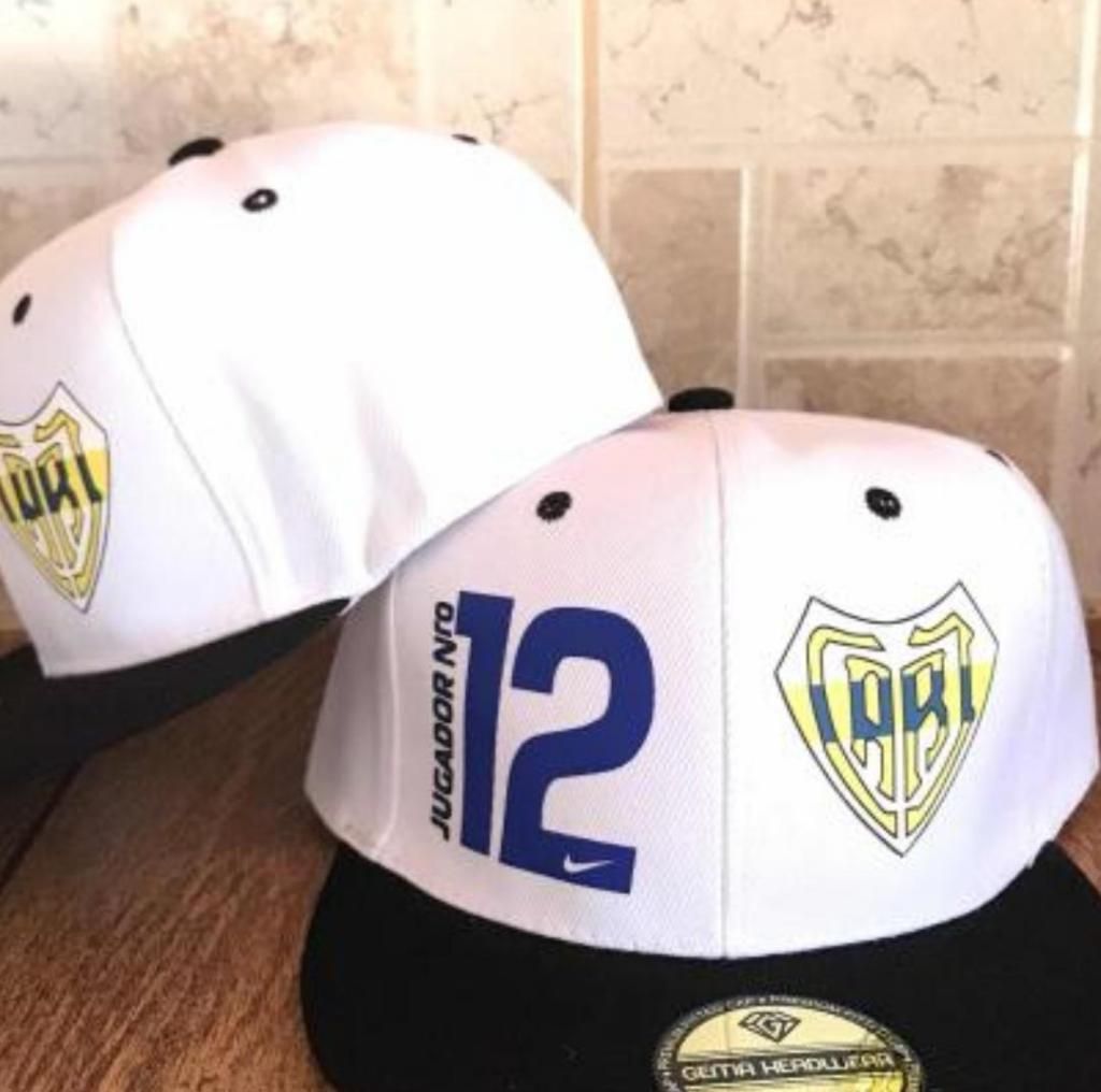 Gorra boca juniors plana La12