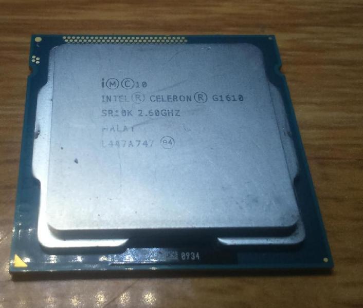 Procesador Intel Celeron G1610 2M Cache, 2.60 GHz