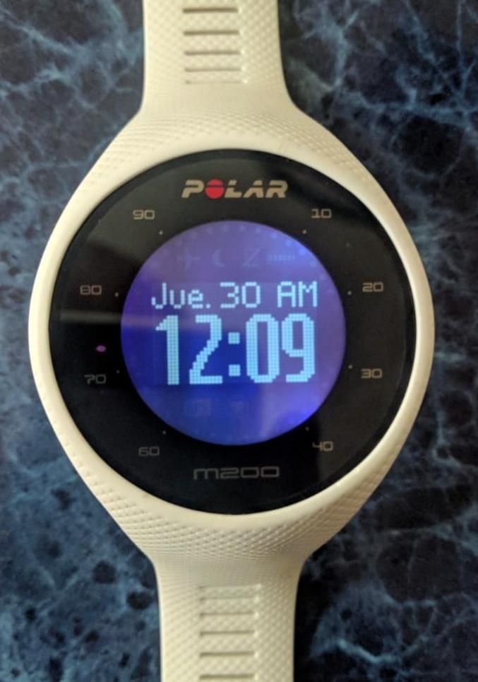 Reloj Polar m200, blanco, gps running