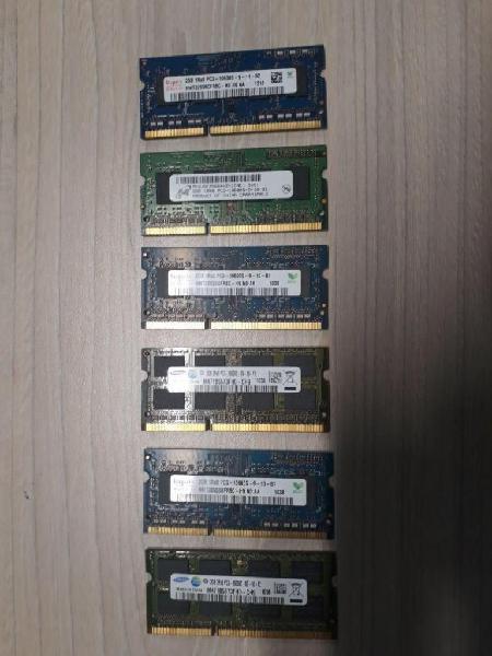 Memorias RAM 2GB para PORTATIL 20000