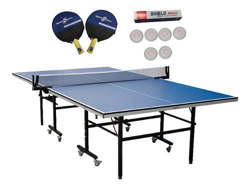 Mesa Ping Pong 16mm Sportfitness Profesional Raquetas Bolas