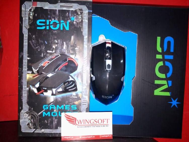Mouse Tipo Gamer marca SION