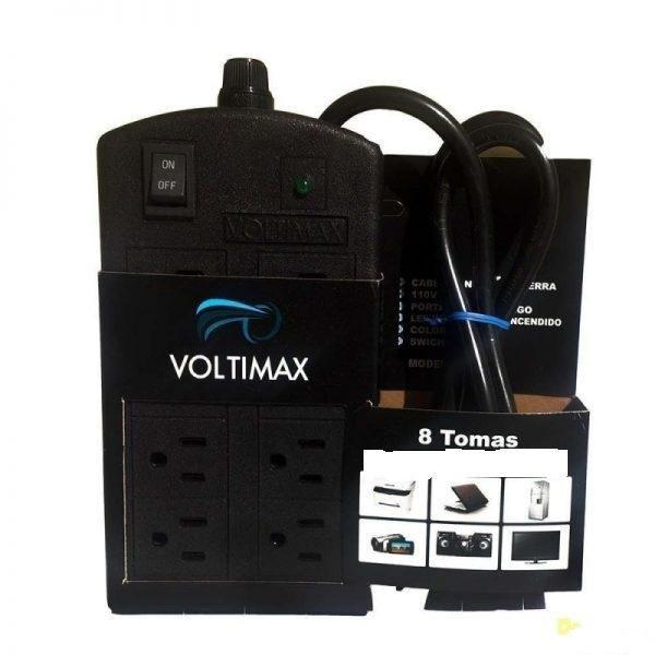 Multitoma VOLTIMAX 8 Tomas 1 Metro De Cable