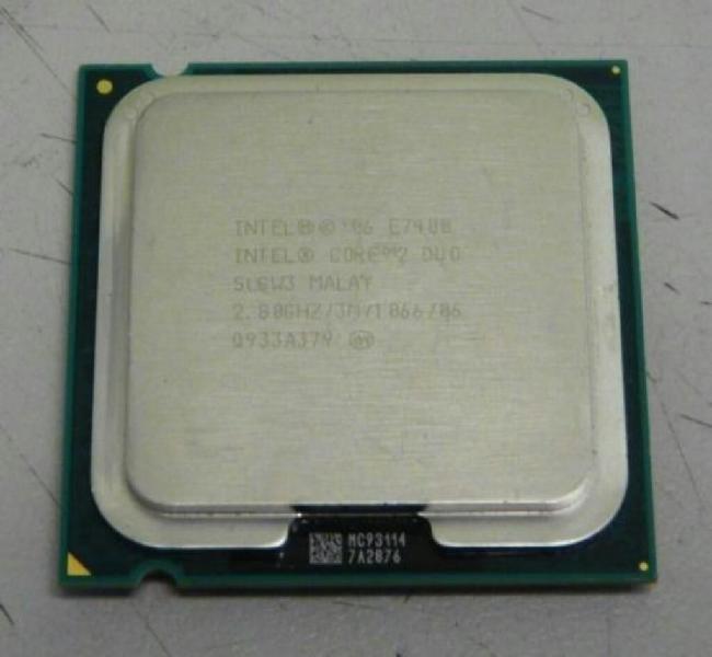 Procesador E 7400 Core 2 Duo