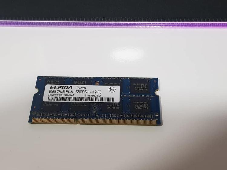 RAM PARA PORTATIL 8GB PC3L 12800 DDR3