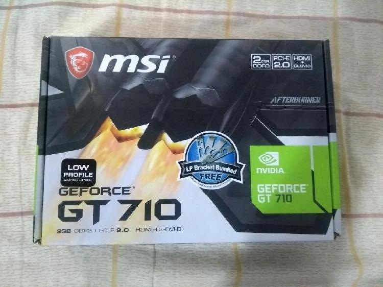 Tarjeta Grafica Nvidia Gt 710 2gb Ddr3 !