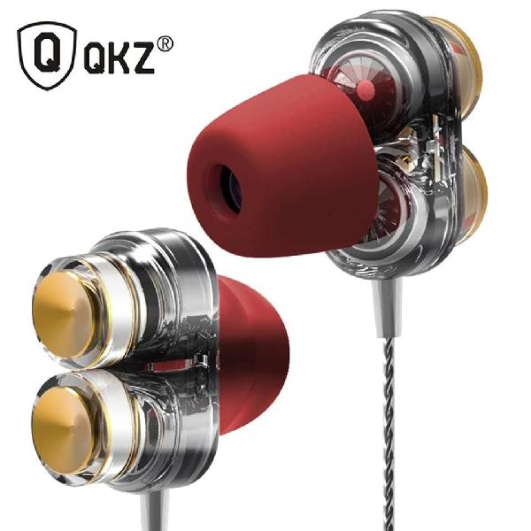 Auriculares Super Bass QKZ modelo KD7 con microfono