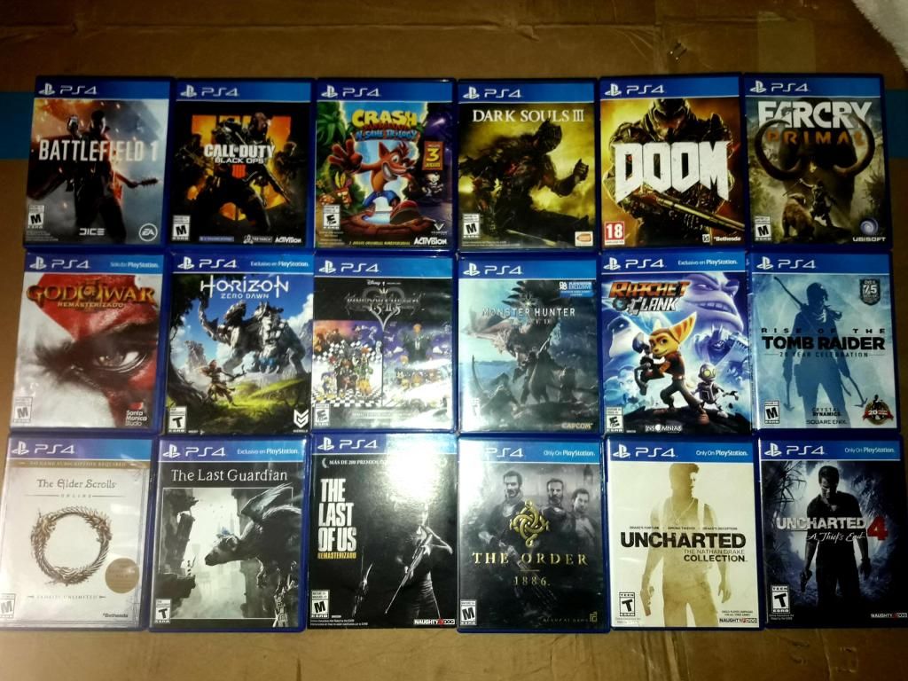 Cambio Juegos Para PS4