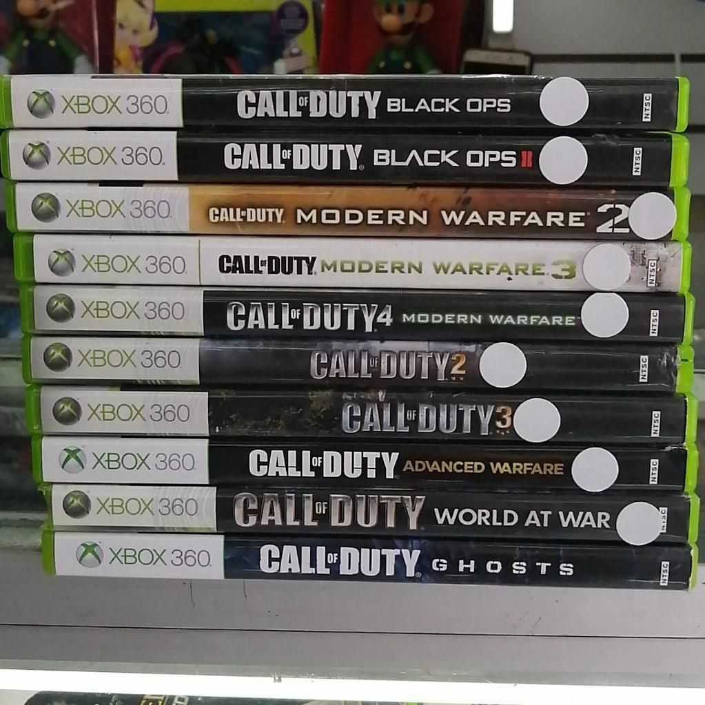 Colección Xbox 360 Originales Call Of Du