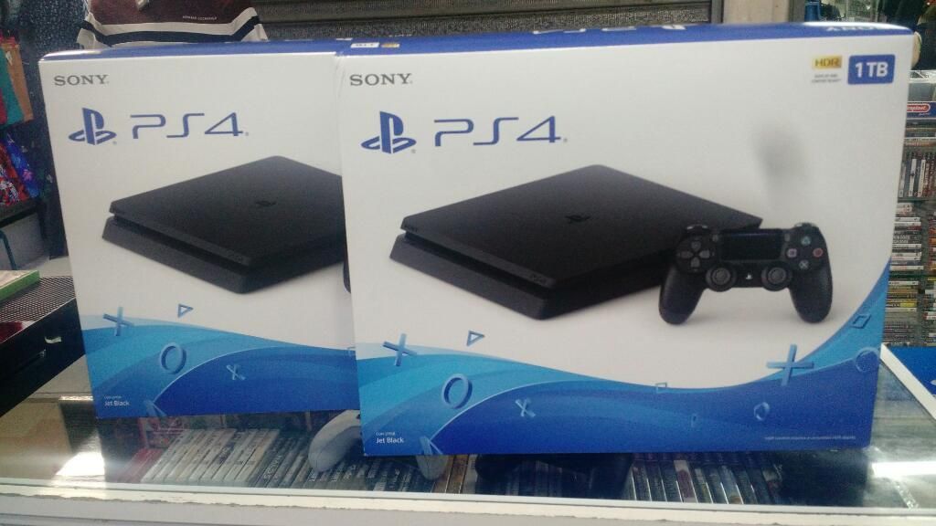 Consolas Nuevas Ps4 Slim 1 Tera