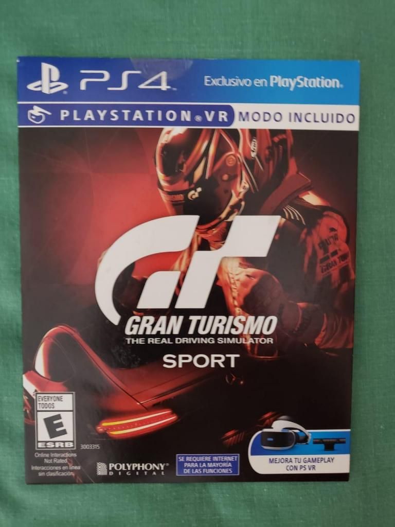Gran Turismo Sport Nuevo y God of War PS4