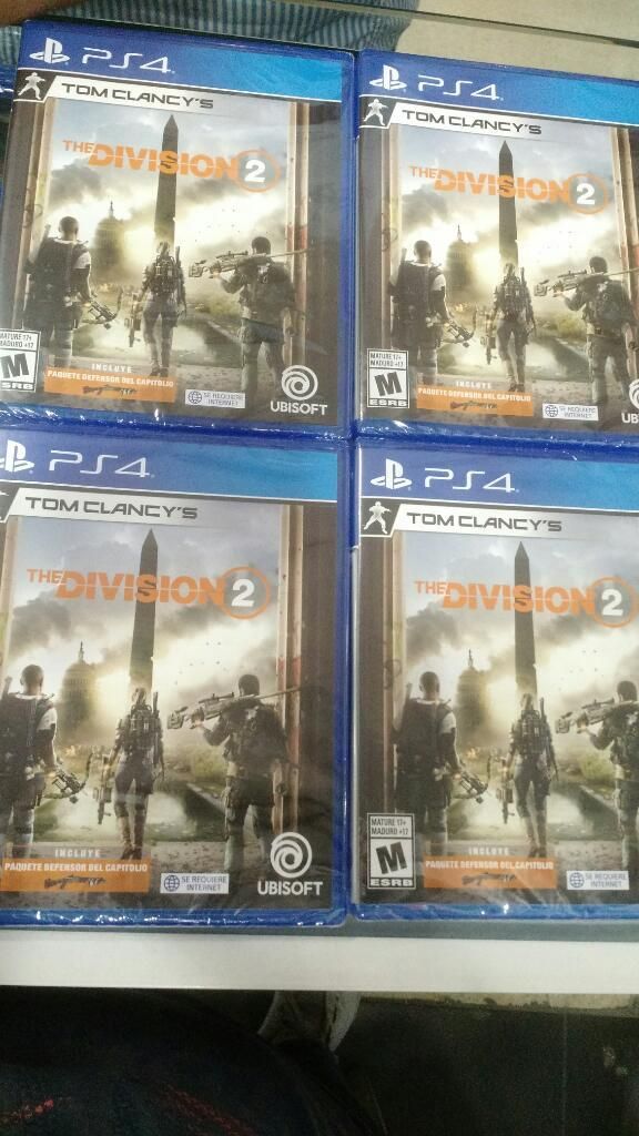 Juego The Division 2 Ps4