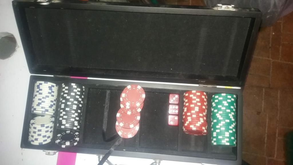 Maletín de fichas poker tipo casino