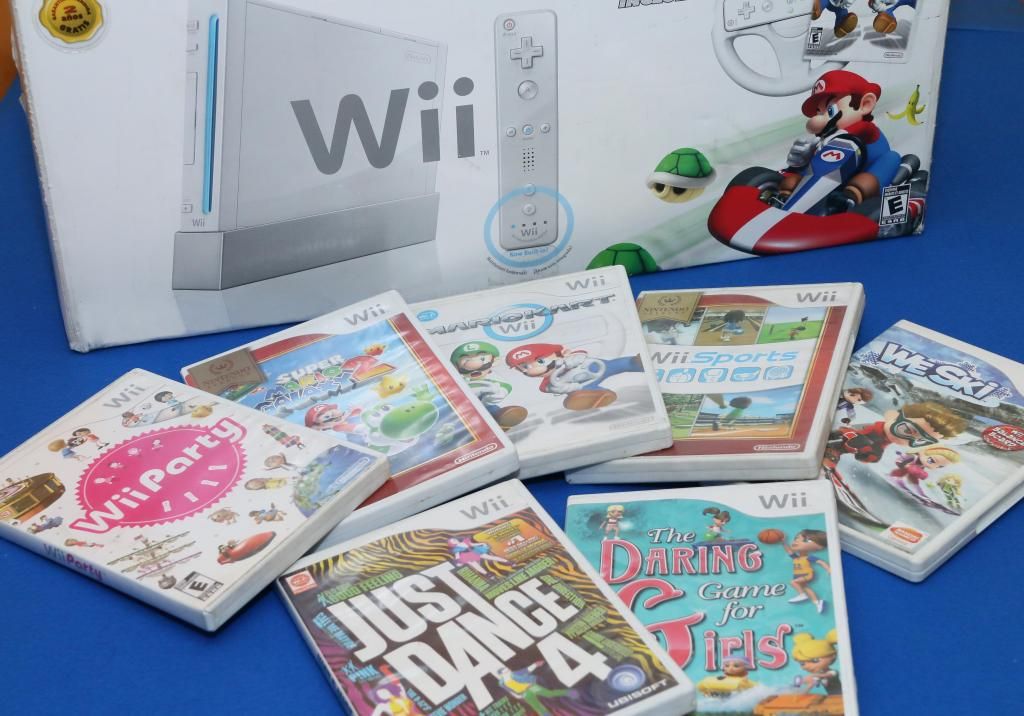 Nintendo Wii Blanca original usada como nueva