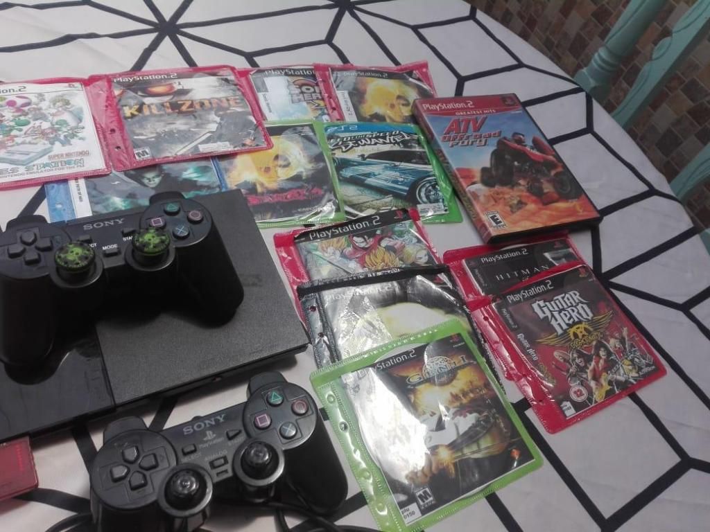 PLAY 2 SLIM Y MAS DE 20 JUEGOS