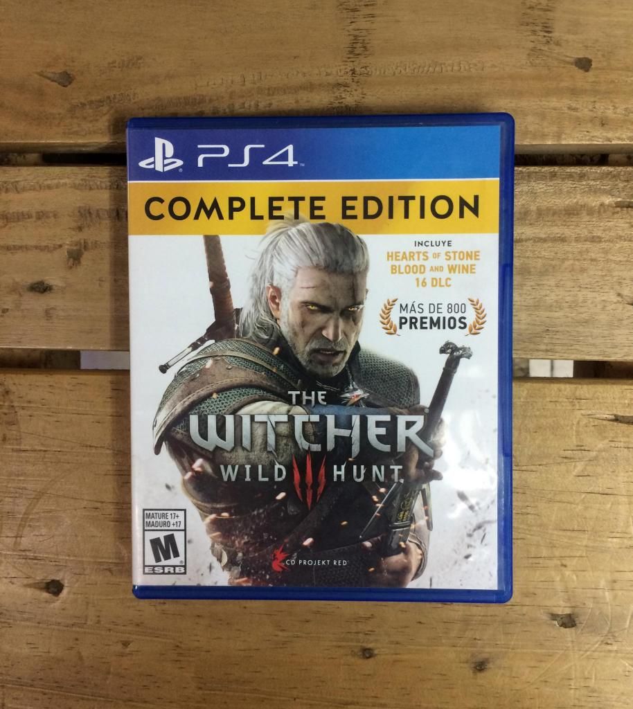 The Witcher 3 Wild Hunt Edición Completa de segunda PS4