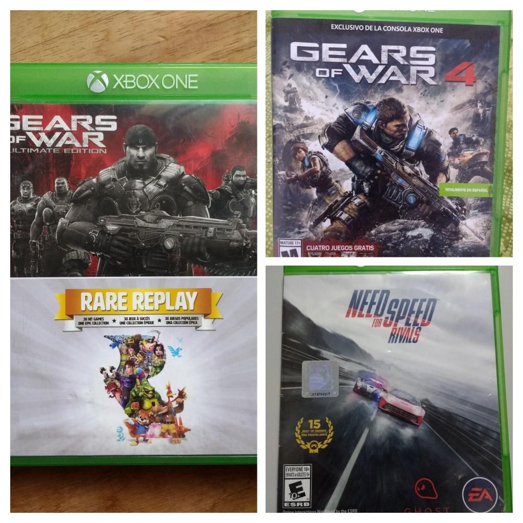 Vendo o cambio juegos de Xbox One