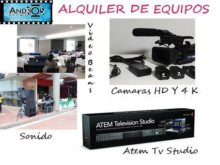 ALQUILER EQUIPOS PARA GRANDES EVENTOS