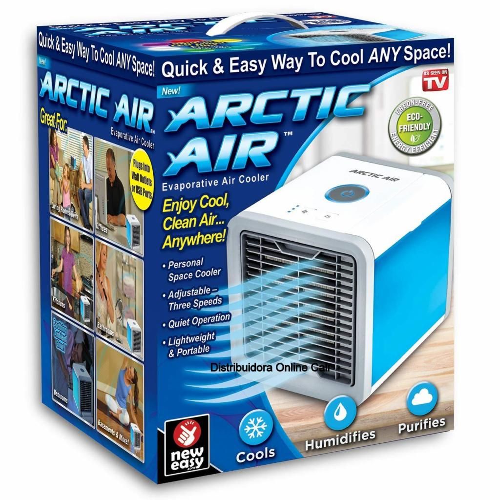 Aire Acondicionado Portatil Personal Ventilador Arctic Air 3