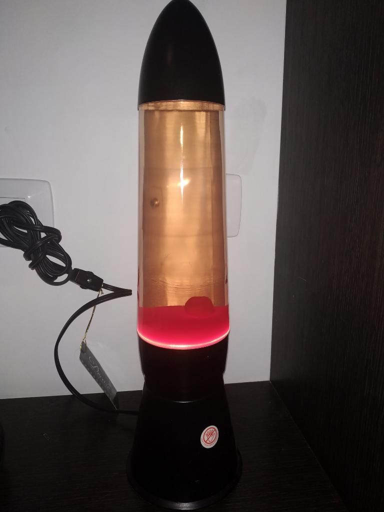 Lámpara de Lava Roja