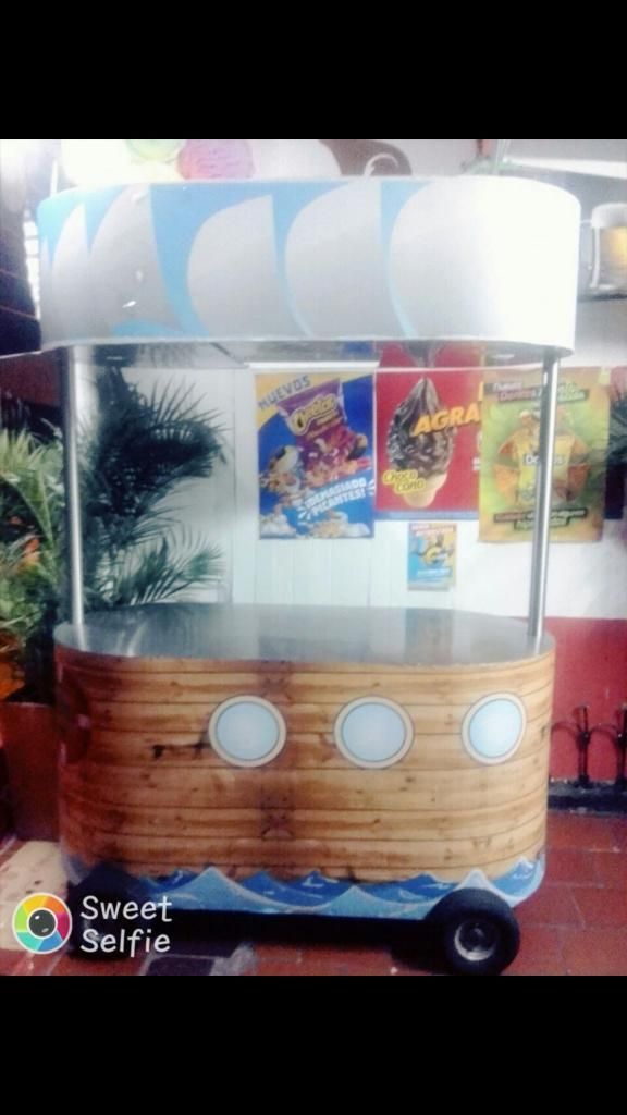 Se Vende Carrito de Exhibición