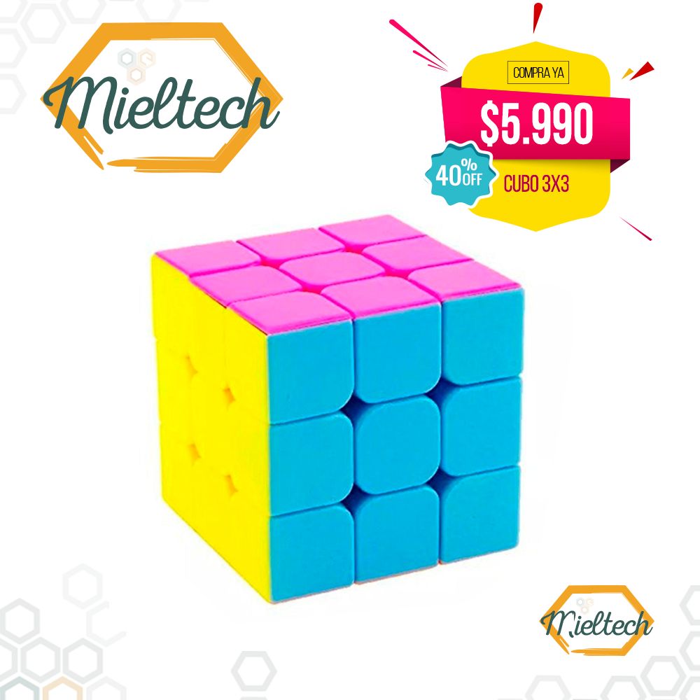 Cubo Rubik speedcube 3x3