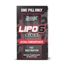 LIPO 6 Black 60 caps Nutrex