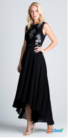 Alquiler de crop top dama vestido de fiesta noche ref: 1326
