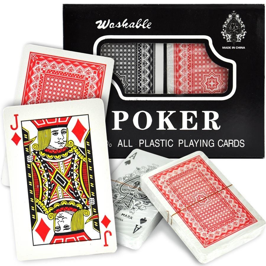 Baraja Cartas Juego Poker Plastificadas