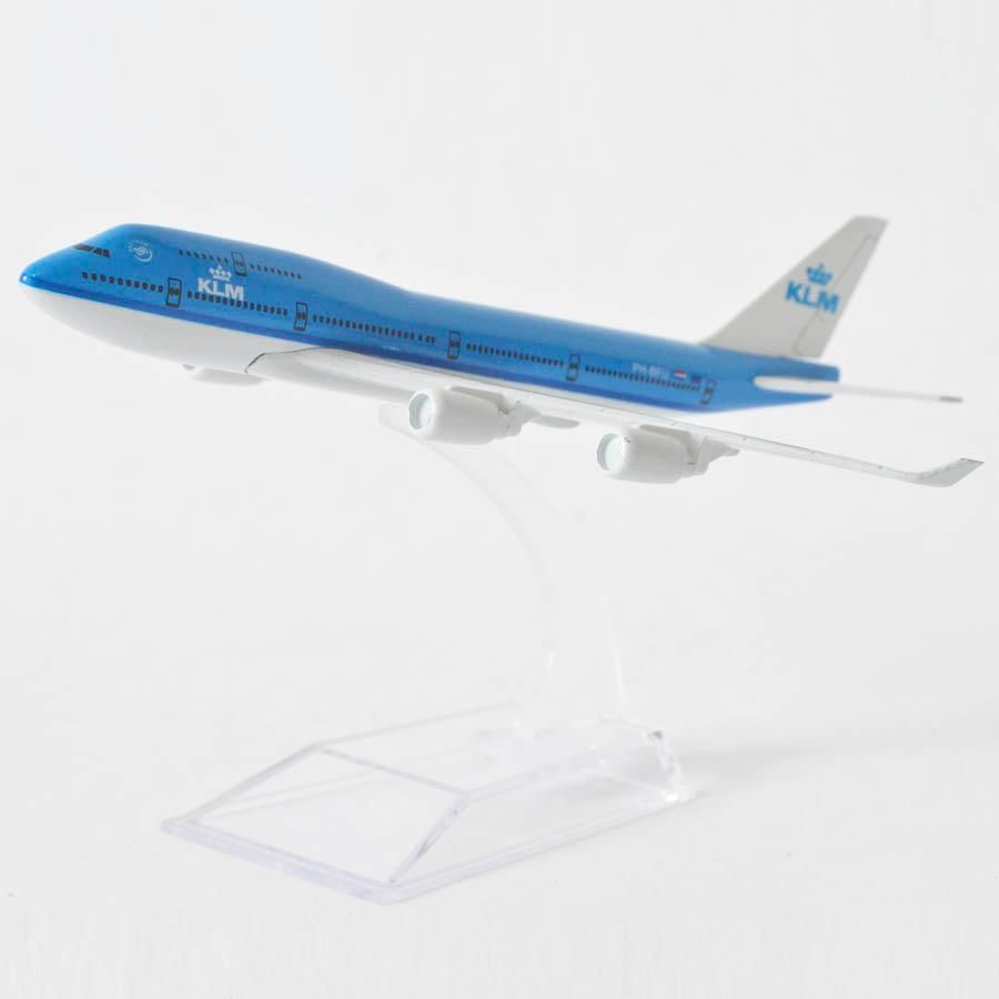Klm Azul Con Blanco - Aviones Comerciales A Escala - Ref 705
